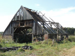 verlaten boerderij